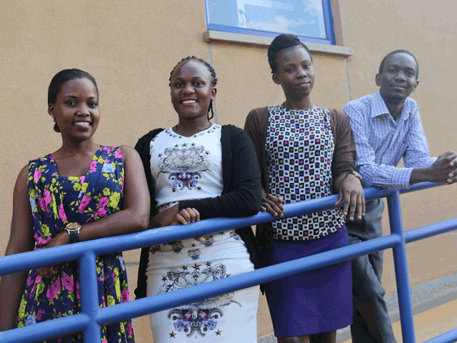 Ugandan Students on Internship